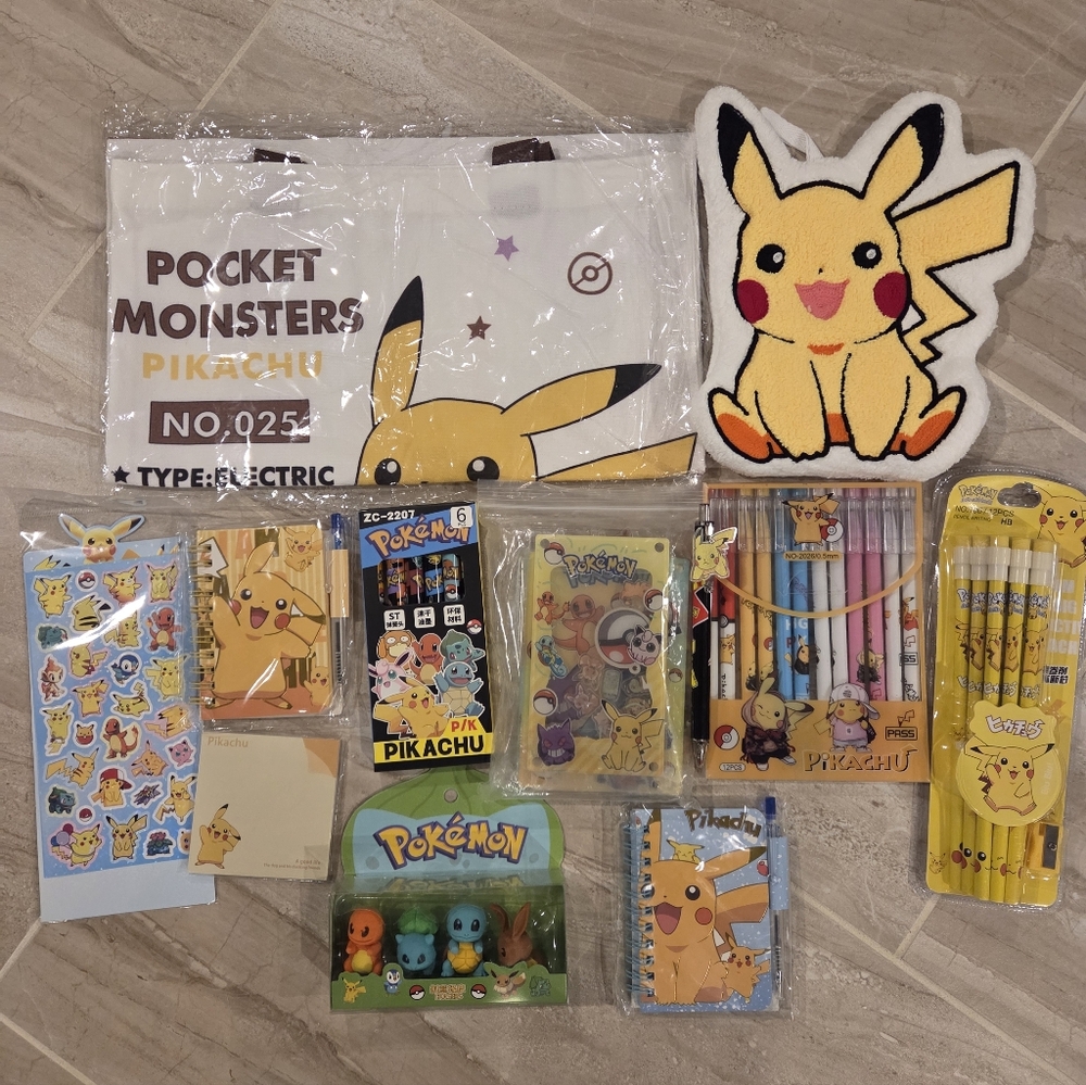 Pika Stationery Set with Notebooks and Pens